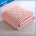 Cotton Bedding Stripe Quilt Blanket